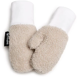 T-TOMI TEDDY Gloves Cream rukavice pro děti od narození 6-12 months 1 ks