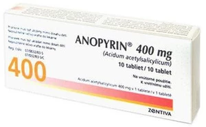 Anopyrin 400 mg 10 tablet