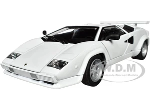 Lamborghini Countach LP 5000 S White "NEX Models" Series 1/24 Diecast Model Car by Welly