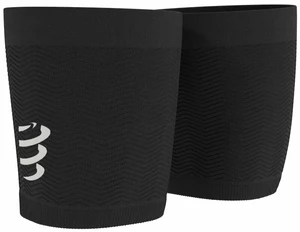 Compressport Under Control Quad Black T4 Esecuzione di maniche coscia