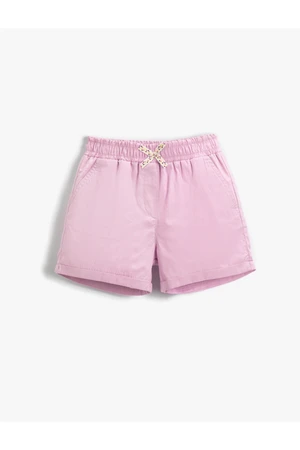 Koton Basic Bow Shorts Cotton