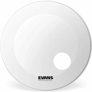 Evans BD22RGCW EQ3 Coated White 22" Biela Rezonančná blana na bubon