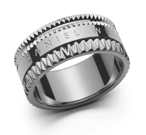 Daniel Wellington Nepřehlédnutelný ocelový prsten Elevation DW0040020 60 mm