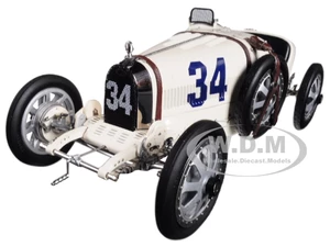 Bugatti T35 34 National Color Project Grand Prix USA Limited Edition to 500 pieces Worldwide 1/18 Diecast Model Car by CMC
