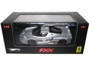 Ferrari Enzo FXX Silver 16 Elite Limited Edition 1/43 Diecast Model Car by Hot Wheels