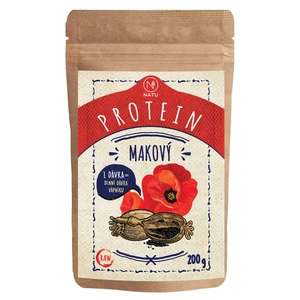 NATU Makový protein 200 g RAW