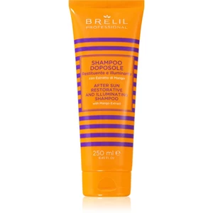 Brelil Professional Solaire After Sun Shampoo vyživující šampon pro vlasy namáhané chlórem, sluncem a slanou vodou 250 ml