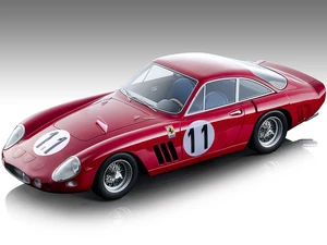 Ferrari 330 LMB 11 Dan Gurney - Jim Hall "24 Hours of Le Mans" (1963) "Mythos Series" Limited Edition to 85 pieces Worldwide 1/18 Model Car by Tecnom