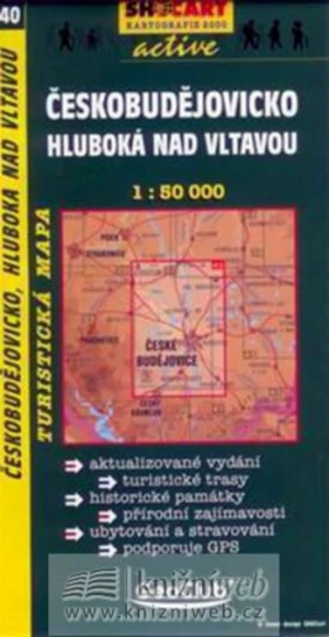 Českobudějovicko Hluboká nad Vltavou1:50 000