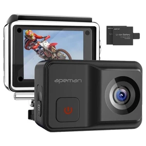 Outdoorová kamera Apeman A85 čierna outdoorová kamera 4K (3840x2160)/24 fps, 16 Mpx foto, vodeodolnosť do 30 m, vstavaný stabilizátor Mirco Gimbal, Wi