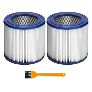 2 Pcs Cartridge Filters & 1 Pc Brush For Shop-Vac 9032933 Vacuum Cleaner Household Vacuum Cleaner Replacement Spare Parts