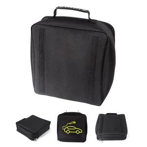 Jumper Cable Bag For Car Battery Large Capacity For Charging Cables Cords Hoses Round Bag For Cables Cords Hoses Tool