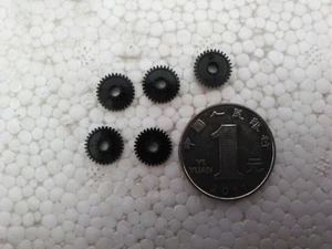 5pcs plastic gear for cassette deck audio player tape recorder