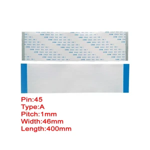 10Pcs 40cm 45Pin 1mm Pitch FFC FPC AWM 20624 80C 60V VW-1 A Type Same Side Flat Flexible Cable Width 46mm