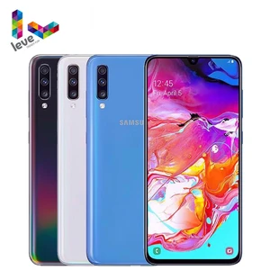 Samsung Galaxy A70 A7050 2SIM Unlocked Mobile Phone 6.7" 6/8GB RAM 128GB ROM Octa Core NFC 3 Rear Camera 32MP Android Smartphone