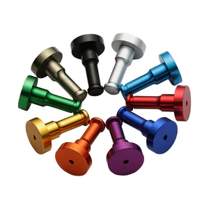 New Space Aluminum Candy Color Wall Mounted Towel Hook Clothes Coat Robe Key Bag Hook Decorative Kitchen Bathroom Hooks