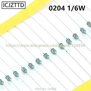0204 1/8w 0.125W Inductor Color ring inductance 0.82UH R82M 1.0UH 1UH 1R0M 1.2UH 1R2M 1.5UH 1R5M 1.8UH 1R8M 2.2UH 2R2 2.4UH 2R4M