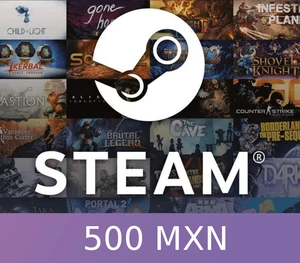 Steam Gift Card 500 MXN Global Activation Code