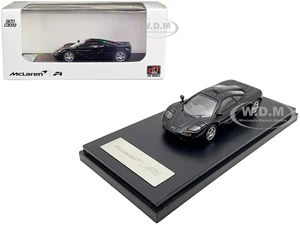 McLaren F1 Black 1/64 Diecast Model Car by LCD Models