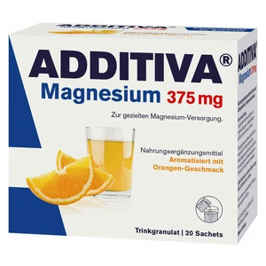 ADDITIVA Magnesium 375 mg nápoj pomeranč 20 sáčků