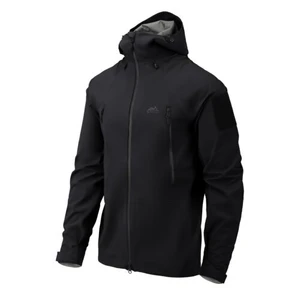 Nepromokavá bunda Hardshell SQUALL Helikon-Tex® – Černá (Barva: Černá, Velikost: 3XL)