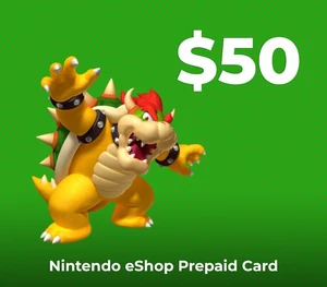Nintendo eShop Prepaid Card $50 US Key