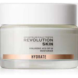 Revolution Skincare Hydrate Hyaluronic Acid hydratační pleťový krém SPF 30 50 ml