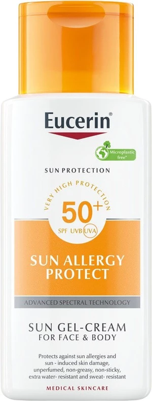 Eucerin Ochranný krémový gél na opaľovanie proti alergii na slnko 150 ml