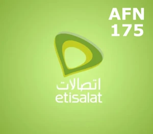 Etisalat 175 AFN Mobile Top-up AF