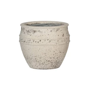 Athena, křídově bílá, více velkostí - Pottery Pots Rozměry: S: ⌀ 28,5 x 24 cm