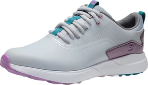 Footjoy Performa Womens Golf Shoes Grey/White/Purple 39 Dámske golfové topánky