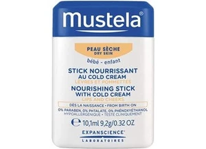 Mustela Vyživující a hydratační tyčinka na rty a tváře (Nourish Stick with Cold Cream) 9,2 g