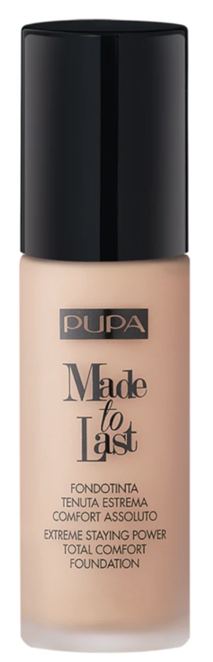 PUPA Milano Dlouhotrvající tekutý make-up SPF 10 Made To Last (Total Comfort Foundation) 30 ml 030 Natural Beige