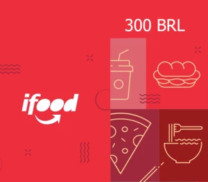 iFood BRL 300 Gift Card BR