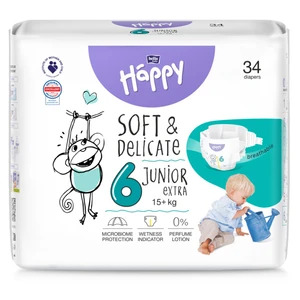 BELLA HAPPY Baby junior extra 15+ kg 34 kusů