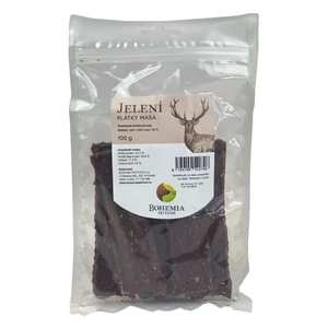 BOHEMIA PET FOOD Jelení plátky pro psy 100 g