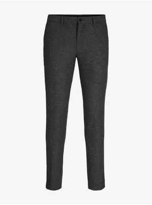 Dark grey men's trousers with wool Jack & Jones Franco - Men