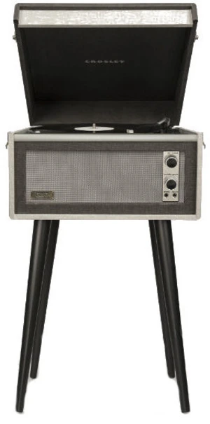 Crosley CR6233A Bermuda Schwarz-Grau