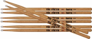 Vic Firth P7ATN4PK American Classic Terra Series 4pr Value Pack Bacchette Batteria