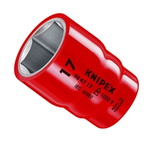 Hlavice nástrčná, 1/2", šestihran, izolovaná, 1000V, různé velikosti - KNIPEX Velikost: 14 mm