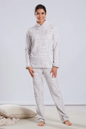 Dámské pyžamo Lady Belty 22I-1605C-15 - BELUNICO/potisk / XL BEL5E023-UNICO