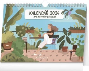 Stolní kalendář pro milovníky pokojovek 2024