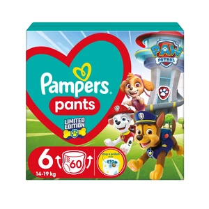 Pampers Pants vel. 6 14-19 kg plenkové kalhotky 60 ks
