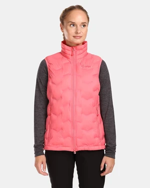 Women's insulated vest Kilpi NAI-W Pink