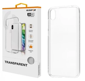 Silikonové pouzdro TRANSPARENT ALIGATOR pro Samsung Galaxy A12