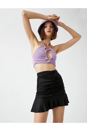 Koton Pleated Mini Skirt