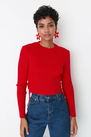 Trendyol Red Knitwear Sweater