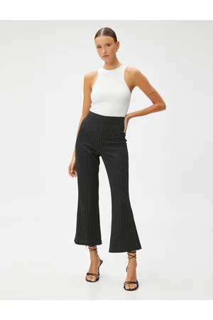 Koton Crop Trousers Spanish Leg