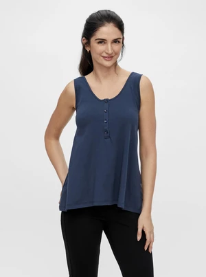 Dark blue pregnancy/breastfeeding tank top Mama.licious Elnora - Women