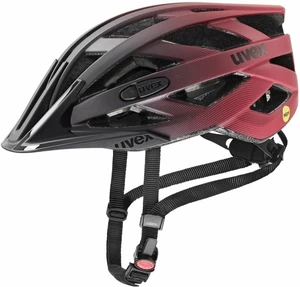 UVEX I-VO CC Negru/Roșu 52-57 Cască bicicletă